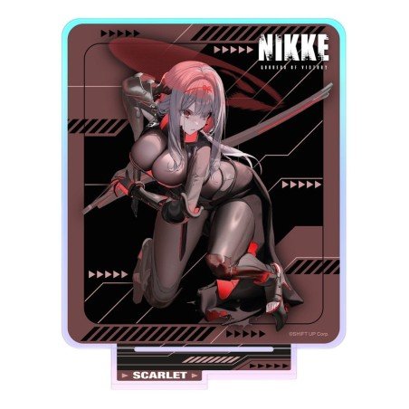 Goddess of Victory: Nikke figurine acrylique Crouching Series Scarlet Holographic 14 cm | 8721126702341