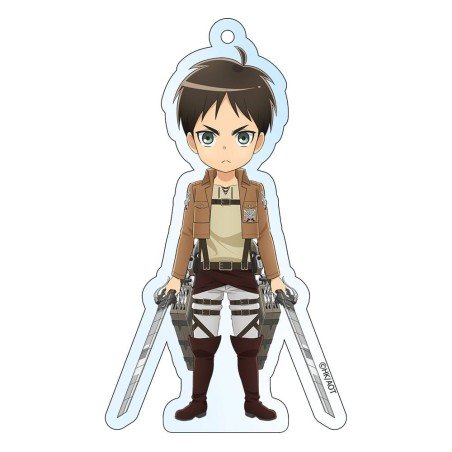 Attack on Titan Acrylic Keychain Eren Holographic 8 cm | 8721126702655