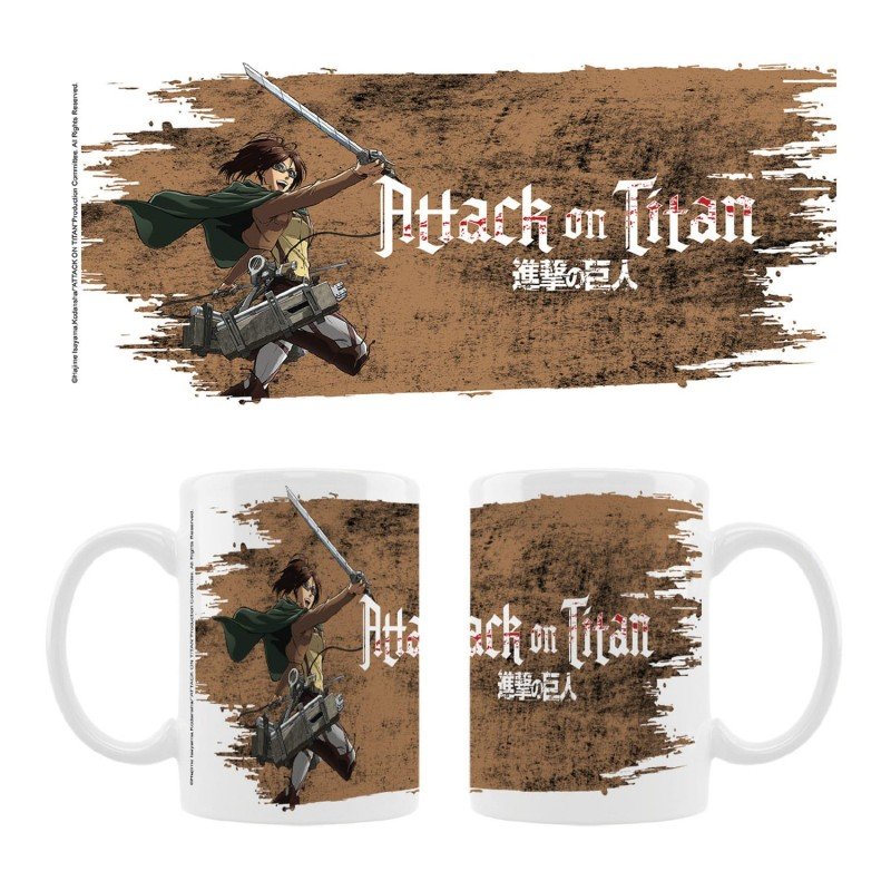 Attack on Titan mug céramique Hange | 8721126702716