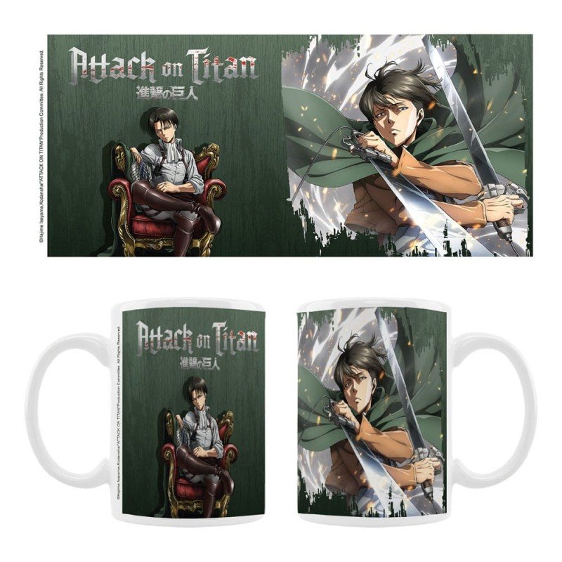 Attack on Titan mug céramique Levi | 8721126702723