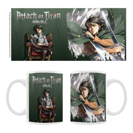 Attack on Titan mug céramique Levi | 8721126702723