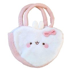 Molang Tote Bag Fluffy Heart 