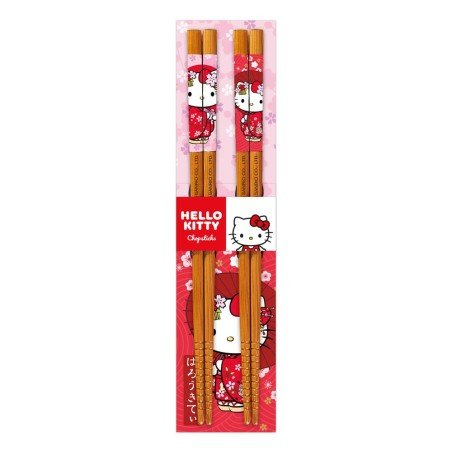 Sanrio Chopsticks Hello Kitty Kimono | 8721126703089