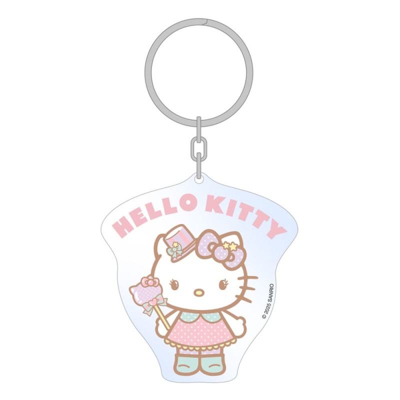 Sanrio Acrylic Keychain Hello Kitty Kawaii 6 cm | 8721126703126