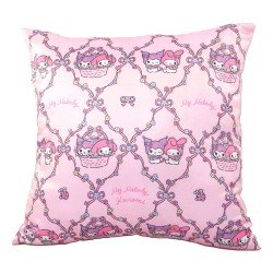 Sanrio Pillow Hello Kitty & Friends Pastel Flower 35 x 35 cm | 8721126703133
