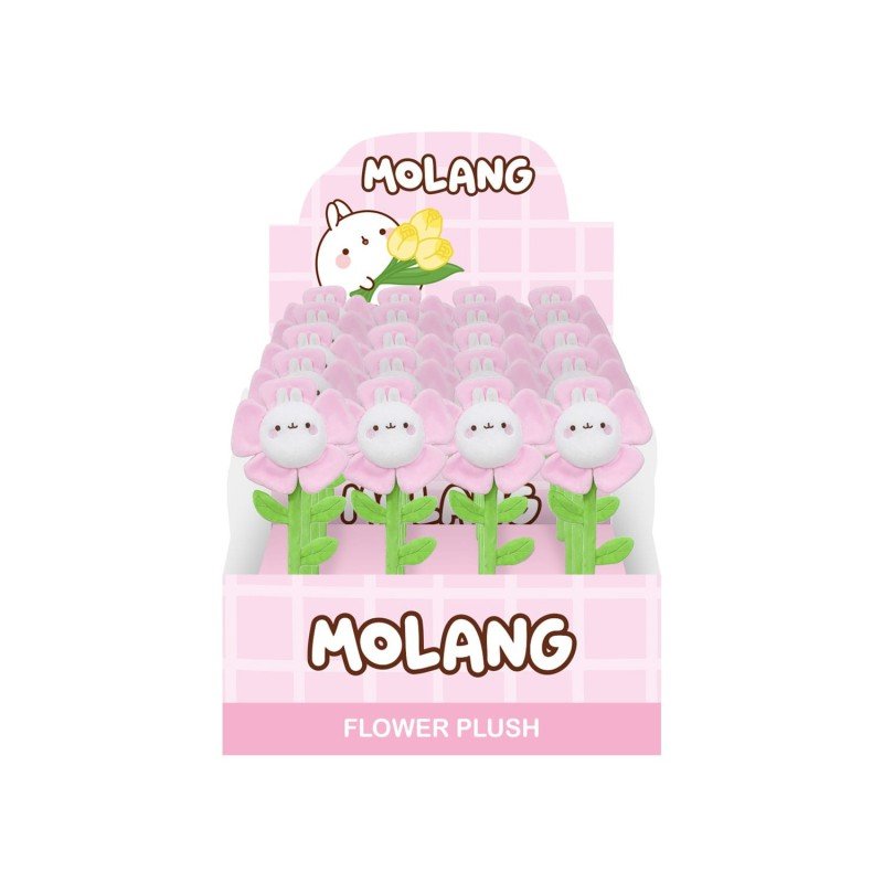 Molang Plush Figures Cute Flower 33 cm Display (20) | 8721126703294