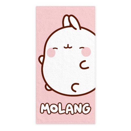 Molang serviette de bain Pink 150 x 75 cm | 8721126703348