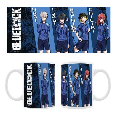 Blue Lock Ceramic Mug Nagi, Isagi, Bachira & Chigiri | 8721126704284