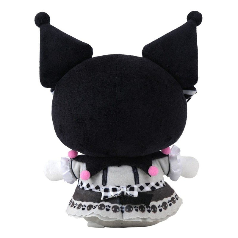 Sanrio Pink Black Party Series Plush Figure Kuromi 17 cm | 8721126704369
