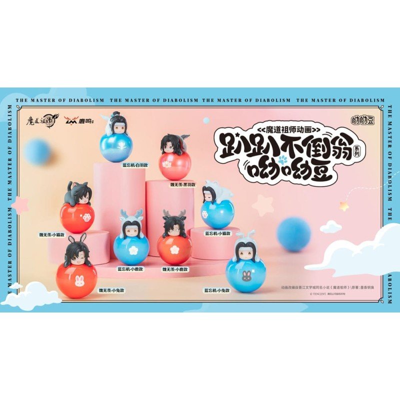 HeGrandmaster of Demonic Cultivation Yura Yura Mascot Mini Figures 5 cm Display (6) | 6976583822107