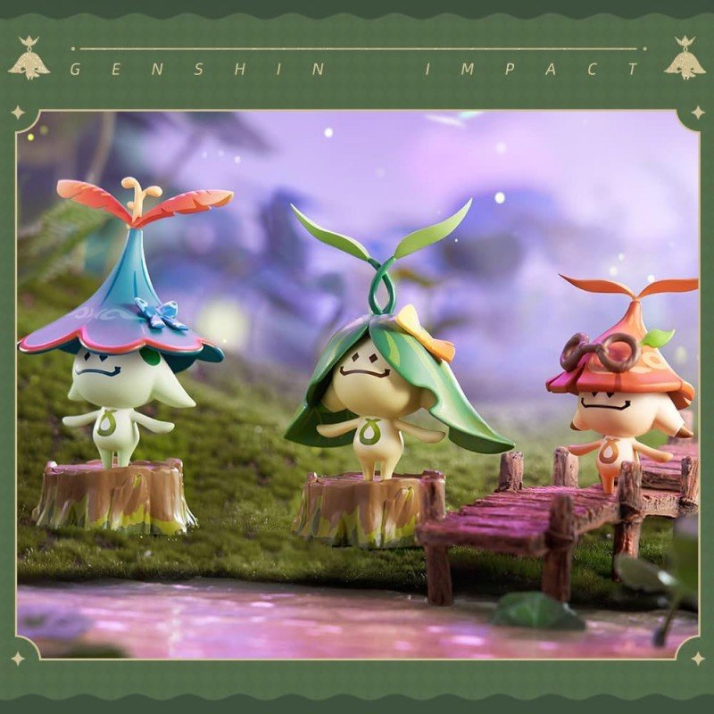 Genshin Impact Blind Box Mini Figures Aranara Series Display (9) | 6973817950421