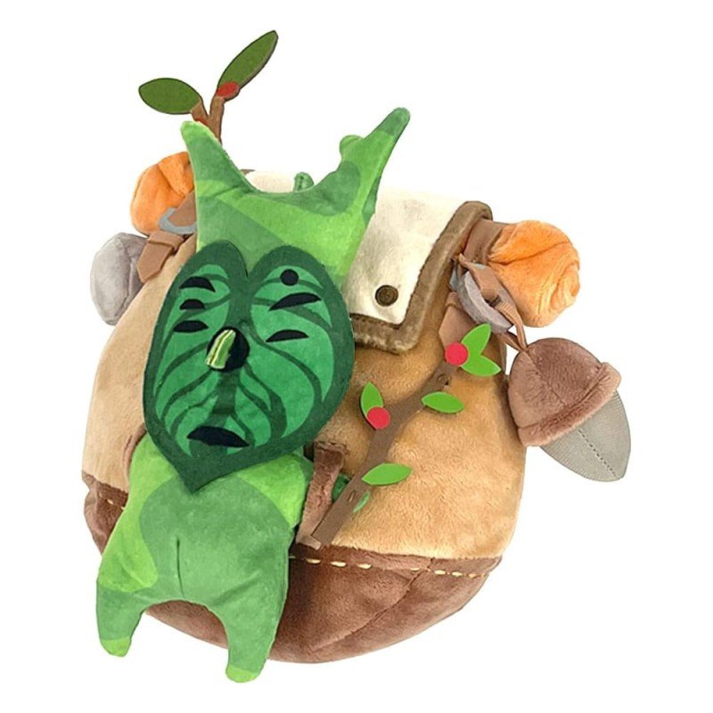 The Legend of Zelda: Tears of the Kingdom Plush Figure ZP04 Korok with Backpack Brown 17 cm | 3760259930578