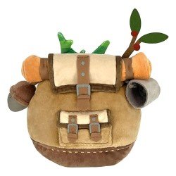 The Legend of Zelda: Tears of the Kingdom Plush Figure ZP04 Korok with Backpack Brown 17 cm | 3760259930578