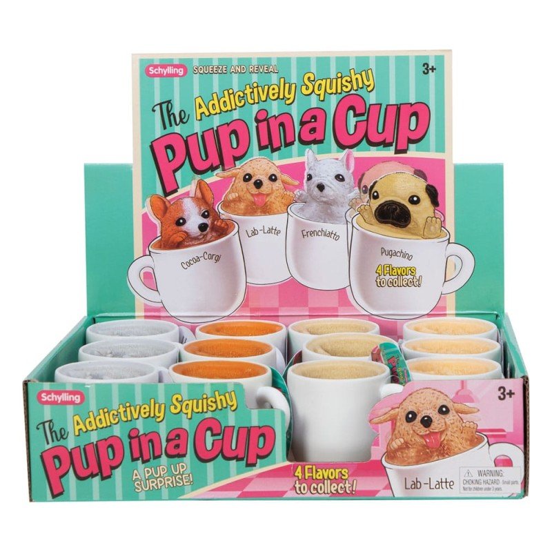 Pup in a Cup présentoir figurines anti-stress (12)