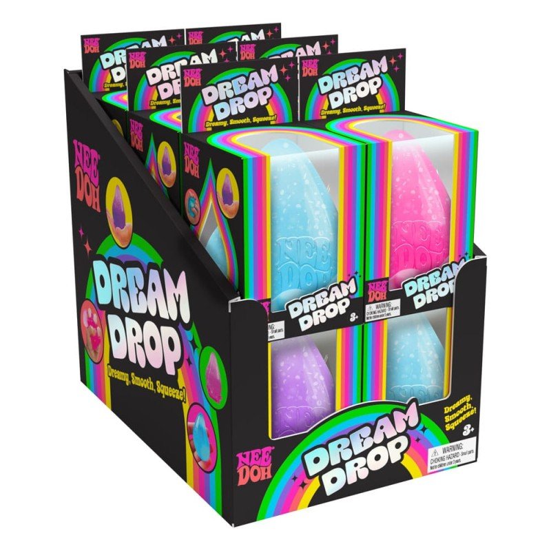 NeeDoh Squeeze Balls 8 cm Dream Drop NeeDoh Display (12) | 0019649516223