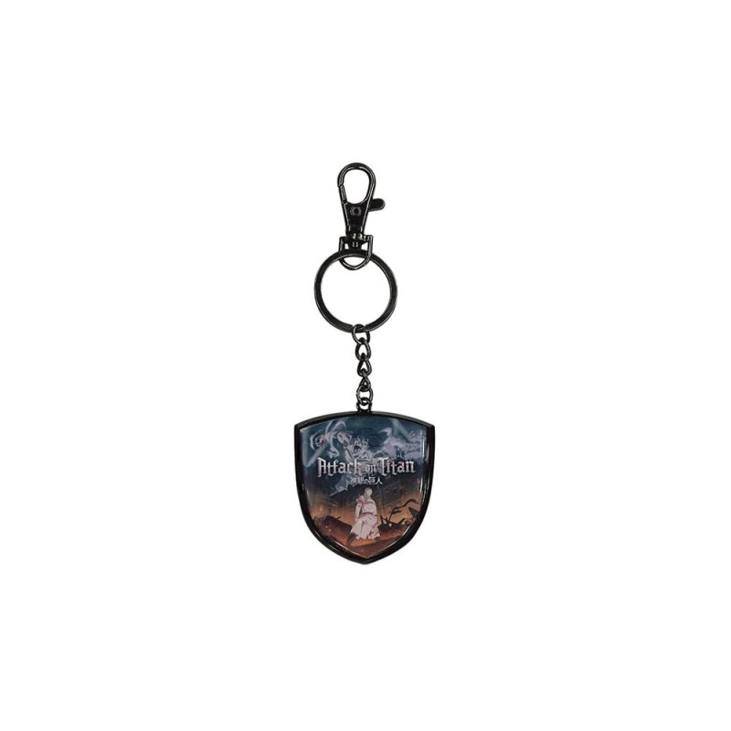 Attack on Titan Metal Keychain Colossal 7 cm | 8435450260933