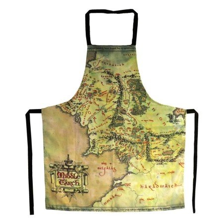 Lord of the Rings cooking apron The Middle Earth Map | 8435450243264