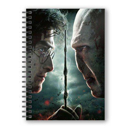 Harry Potter cahier effet 3D Harry Potter vs. Voldemort
