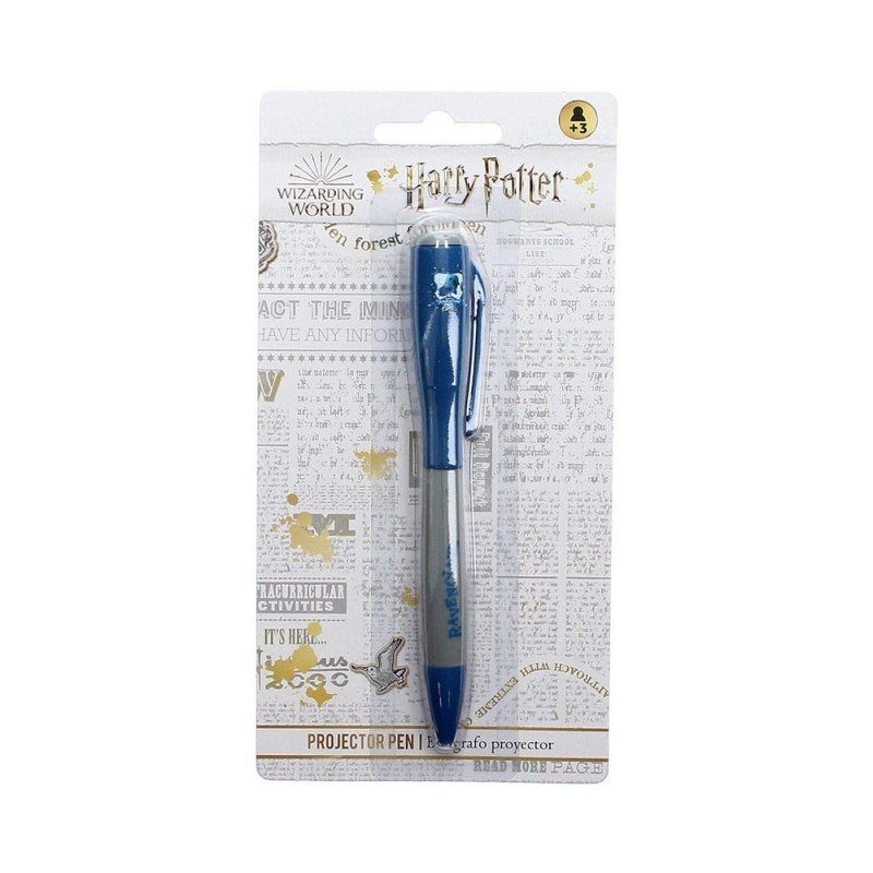 Harry Potter Pen with Light Projector Ravenclaw | 8435450250538