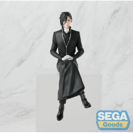 Black Butler: Boarding School Arc PM Perching PVC Statue Sebastian Michaelis 16 cm | 4582733439952