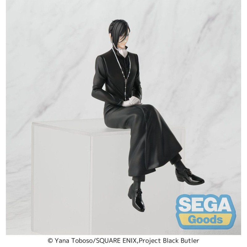 Black Butler: Boarding School Arc PM Perching PVC Statue Sebastian Michaelis 16 cm | 4582733439952