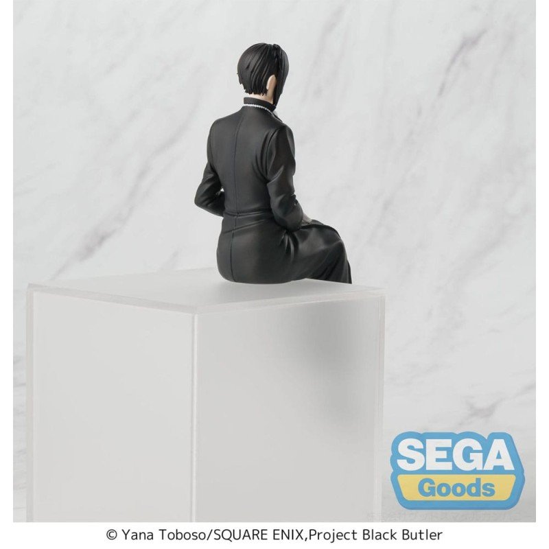 Black Butler: Boarding School Arc PM Perching PVC Statue Sebastian Michaelis 16 cm | 4582733439952