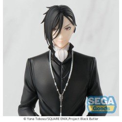 Black Butler: Boarding School Arc PM Perching PVC Statue Sebastian Michaelis 16 cm | 4582733439952