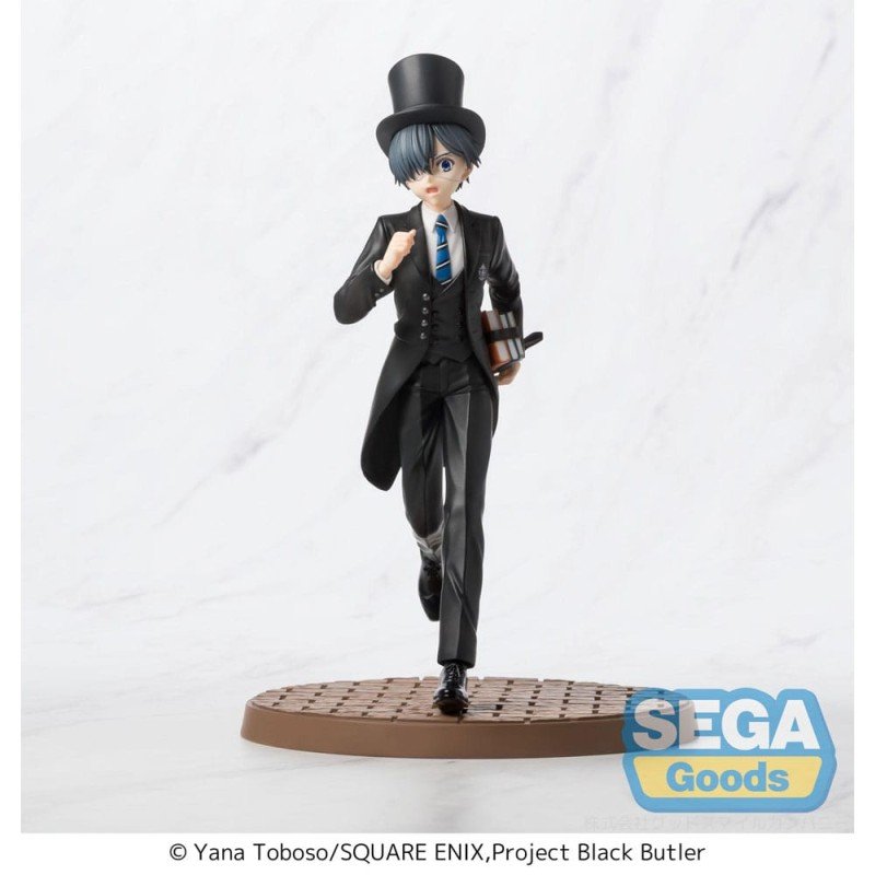 Black Butler: Boarding School Arc Luminasta PVC Statue Ciel Phantomhive 22 cm | 4582733427430