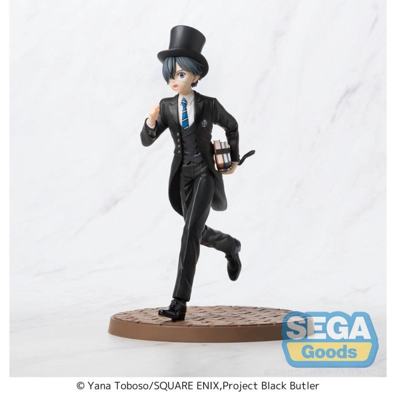 Black Butler: Boarding School Arc Luminasta PVC Statue Ciel Phantomhive 22 cm | 4582733427430
