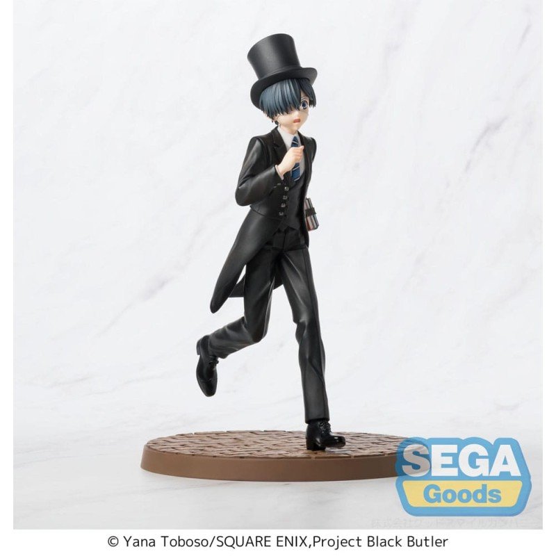 Black Butler: Boarding School Arc Luminasta PVC Statue Ciel Phantomhive 22 cm | 4582733427430