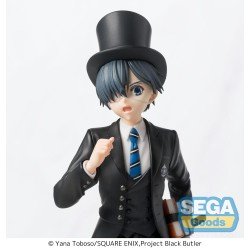 Black Butler: Boarding School Arc Luminasta PVC Statue Ciel Phantomhive 22 cm | 4582733427430