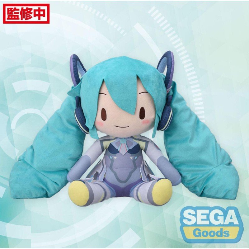 Character Vocal Series 01: Hatsune Miku Fuwa Petit Plush Figure Hatsune Miku Miku with You 2024 Ver. LL 40 cm | 4582733437590