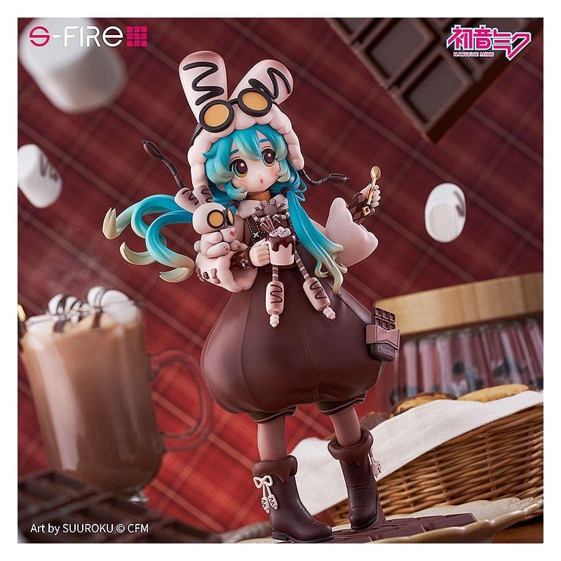 Character Vocal Series 01: Hatsune Miku PVC Statue Hatsune Miku Marshmallow Hot Cocoa 22 cm | 4582733437897