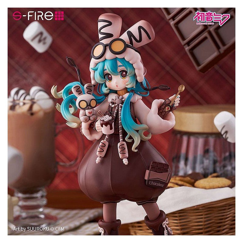 Character Vocal Series 01: Hatsune Miku PVC Statue Hatsune Miku Marshmallow Hot Cocoa 22 cm | 4582733437897