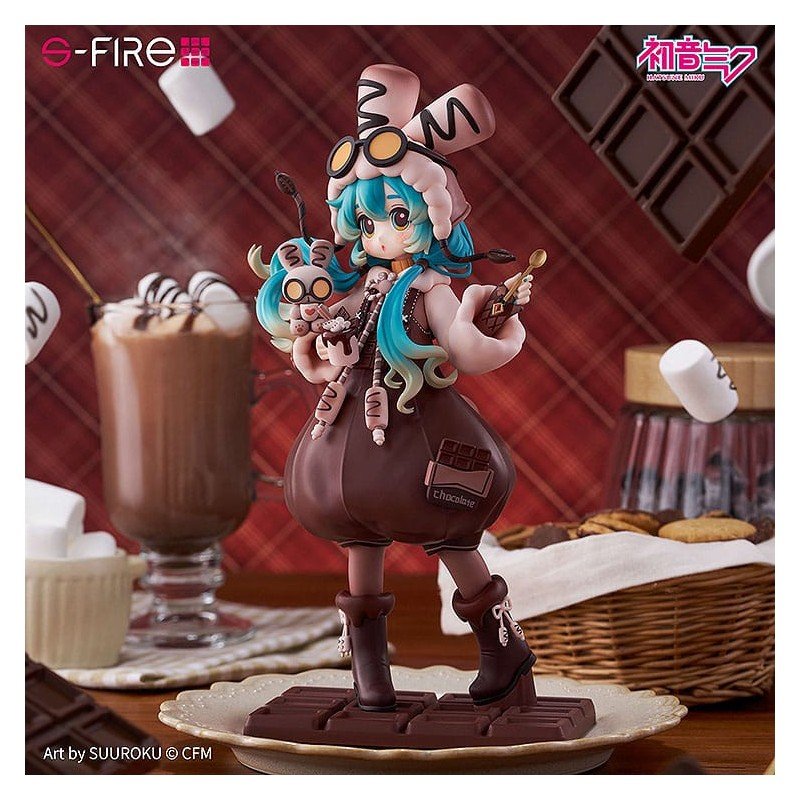 Character Vocal Series 01: Hatsune Miku PVC Statue Hatsune Miku Marshmallow Hot Cocoa 22 cm | 4582733437897