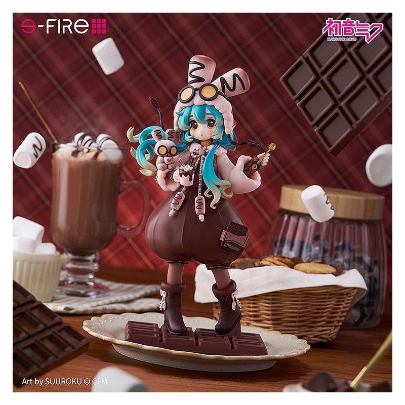 Character Vocal Series 01: Hatsune Miku PVC Statue Hatsune Miku Marshmallow Hot Cocoa 22 cm | 4582733437897