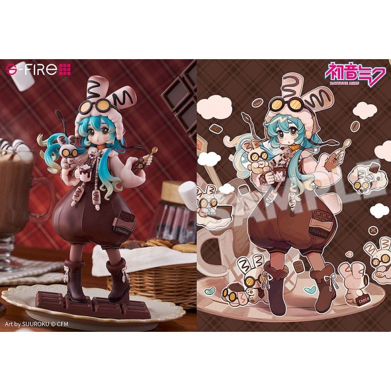 Character Vocal Series 01: Hatsune Miku PVC Statue Hatsune Miku Marshmallow Hot Cocoa 22 cm | 4582733437897