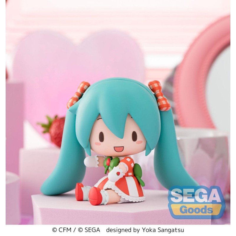 Character Vocal Series 01: Hatsune Miku Fuwa Petit Chibi Figure Hatsune Miku x Love and Berry Dress Up and Dance! Lovely Stra... | 4582733440910