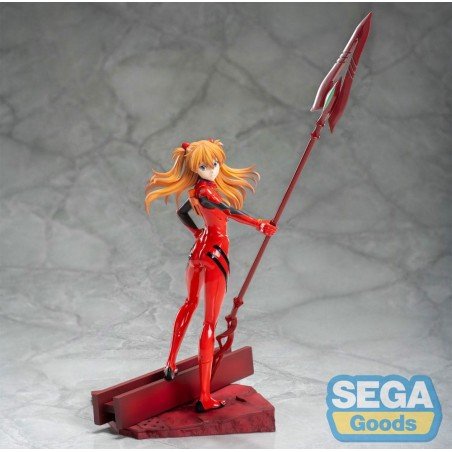 Evangelion: 3.0+1.0 Thrice Upon a Time statuette Luminasta PVC Asuka Shikinami Langley x Spear of Longinus 20 cm | 4582733443737