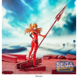 Evangelion: 3.0+1.0 Thrice Upon a Time statuette Luminasta PVC Asuka Shikinami Langley x Spear of Longinus 20 cm | 4582733443737