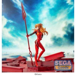 Evangelion: 3.0+1.0 Thrice Upon a Time statuette Luminasta PVC Asuka Shikinami Langley x Spear of Longinus 20 cm | 4582733443737