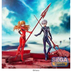 Evangelion: 3.0+1.0 Thrice Upon a Time statuette Luminasta PVC Asuka Shikinami Langley x Spear of Longinus 20 cm | 4582733443737