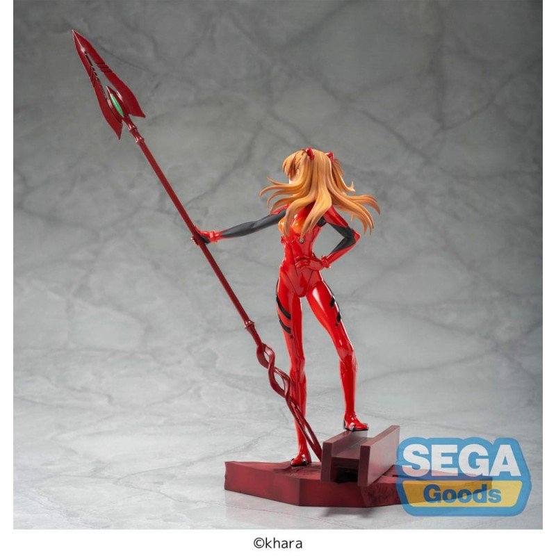 Evangelion: 3.0+1.0 Thrice Upon a Time statuette Luminasta PVC Asuka Shikinami Langley x Spear of Longinus 20 cm | 4582733443737