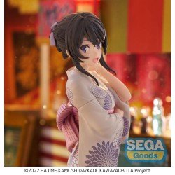 Rascal Does Not Dream of Bunny Girl Senpai Luminasta PVC Statue Mai Sakurajima Yukata 22 cm | 4582733445557