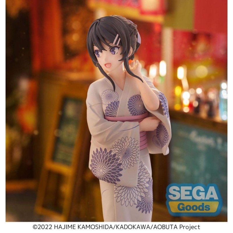 Rascal Does Not Dream of Bunny Girl Senpai Luminasta PVC Statue Mai Sakurajima Yukata 22 cm | 4582733445557