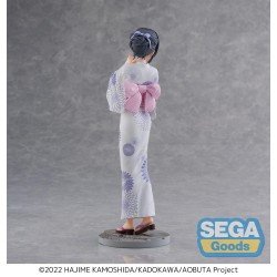 Rascal Does Not Dream of Bunny Girl Senpai Luminasta PVC Statue Mai Sakurajima Yukata 22 cm | 4582733445557