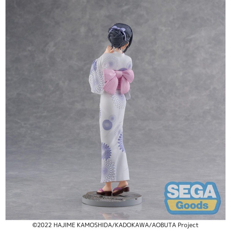 Rascal Does Not Dream of Bunny Girl Senpai Luminasta PVC Statue Mai Sakurajima Yukata 22 cm | 4582733445557