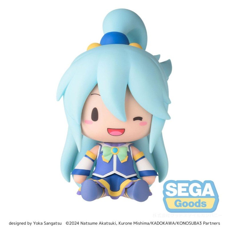 Konosuba God´s blessing on this wonderful world! 3 figurine Fuwa Petit Chibi Aqua 10 cm | 4582733445724