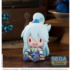 Konosuba God´s blessing on this wonderful world! 3 figurine Fuwa Petit Chibi Aqua 10 cm | 4582733445724