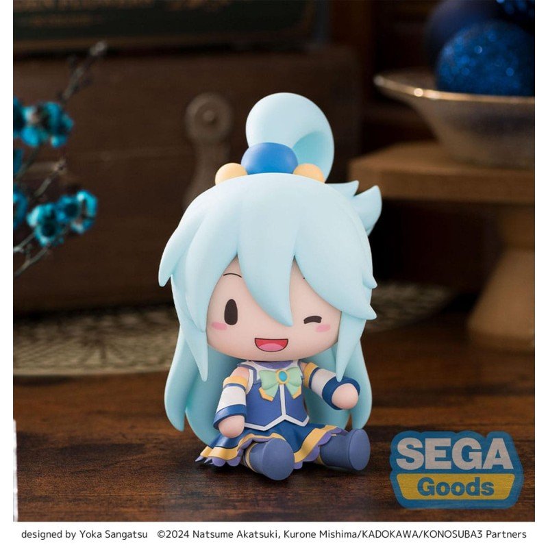 Konosuba God´s blessing on this wonderful world! 3 figurine Fuwa Petit Chibi Aqua 10 cm | 4582733445724